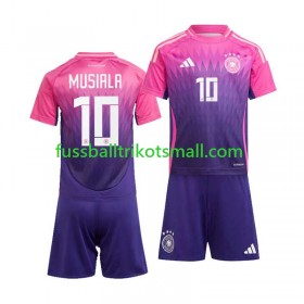 Fußballtrikots Deutschland Jamal Musiala 10 Kinder EURO 2024 Kurzarm Auswärts-trikot kaufen